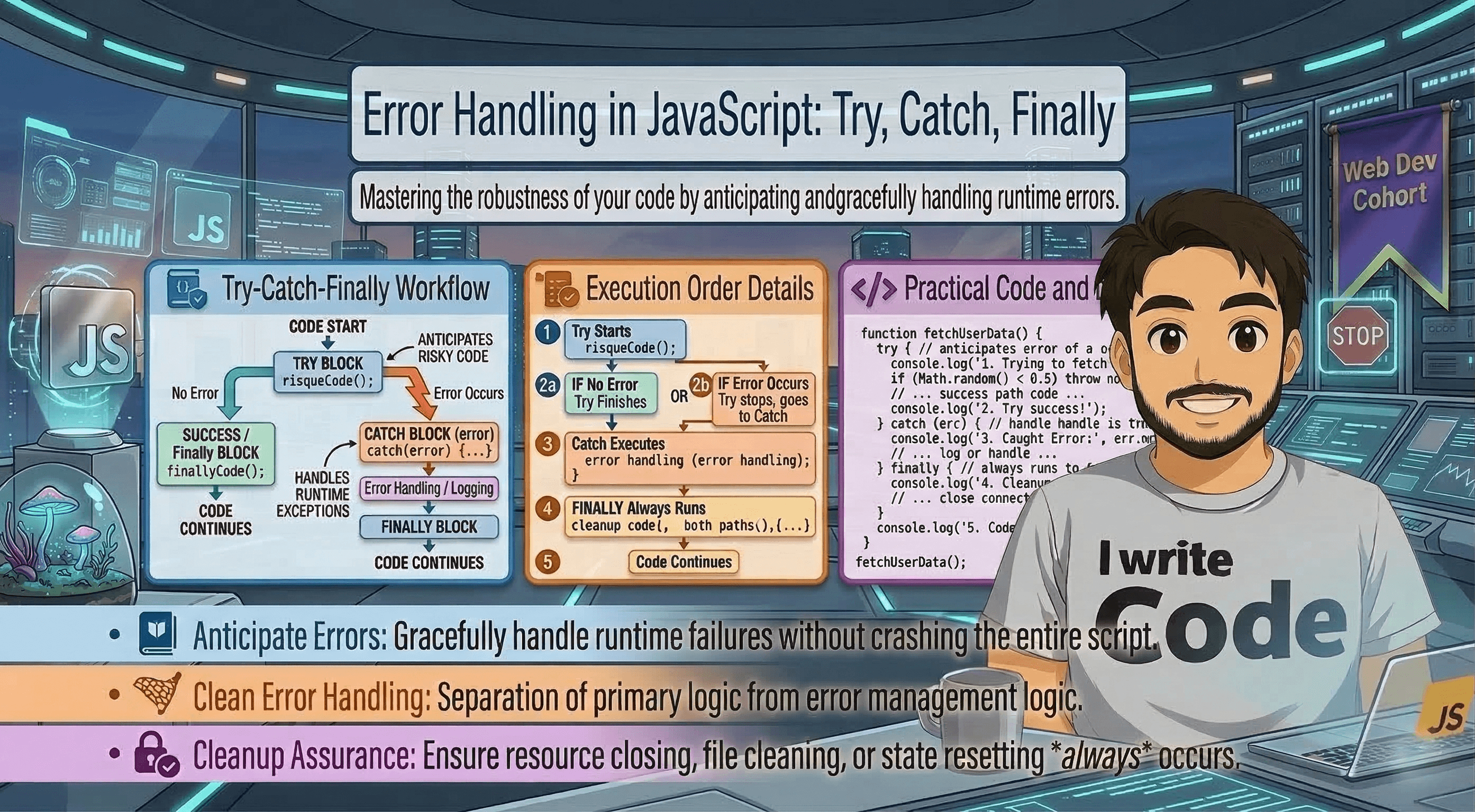 Error Handling in JavaScript: Try, Catch, Finally
