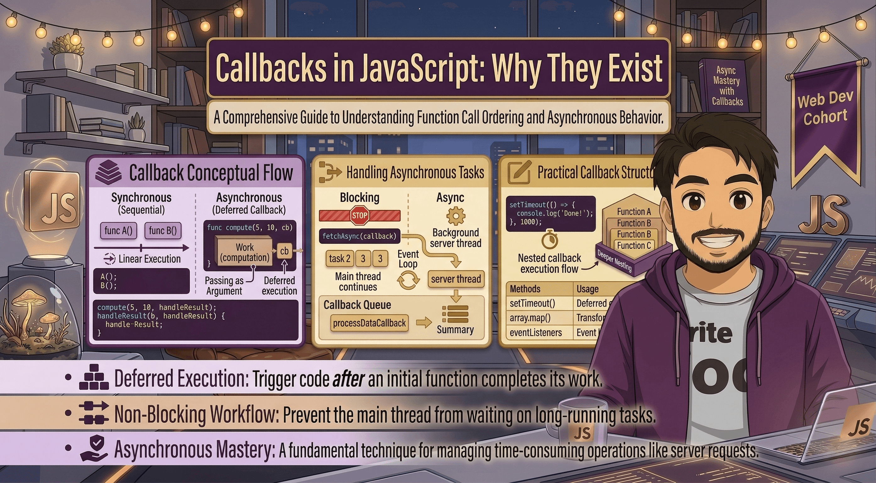 Callbacks in JavaScript: Why They Exist