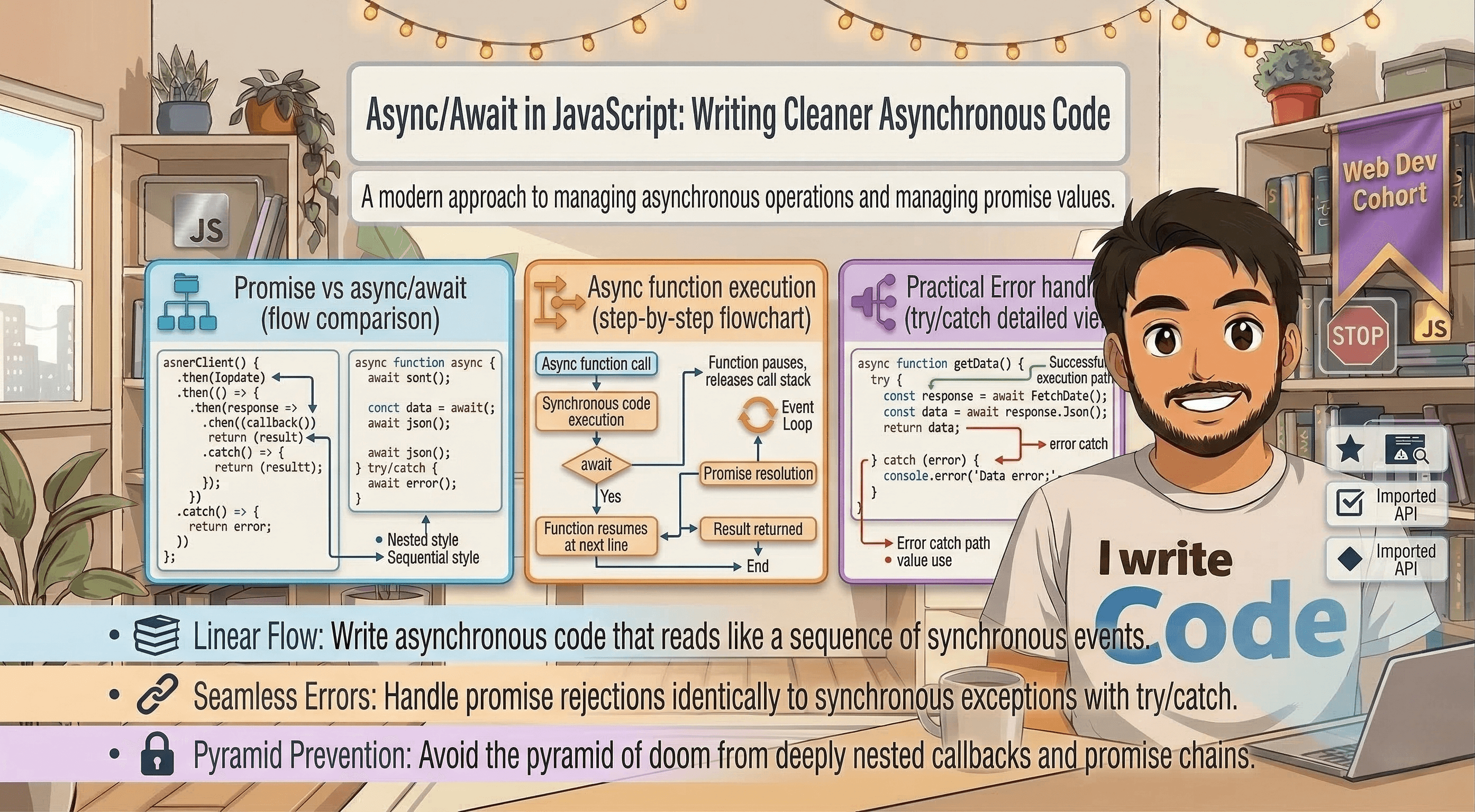 Async/Await in JavaScript: Writing Cleaner Asynchronous Code