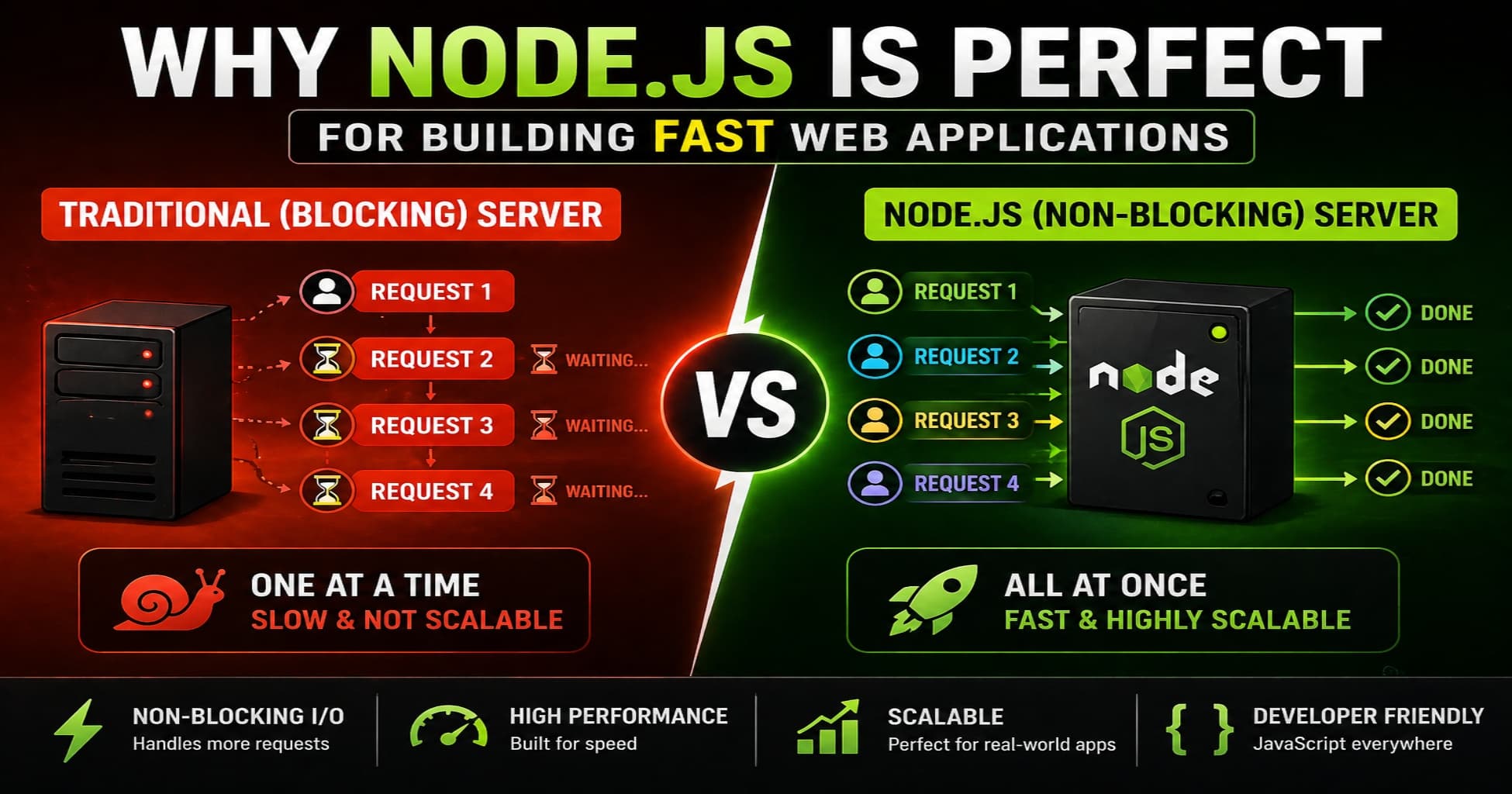Why Node.js is Perfect for Building Fast Web Applications