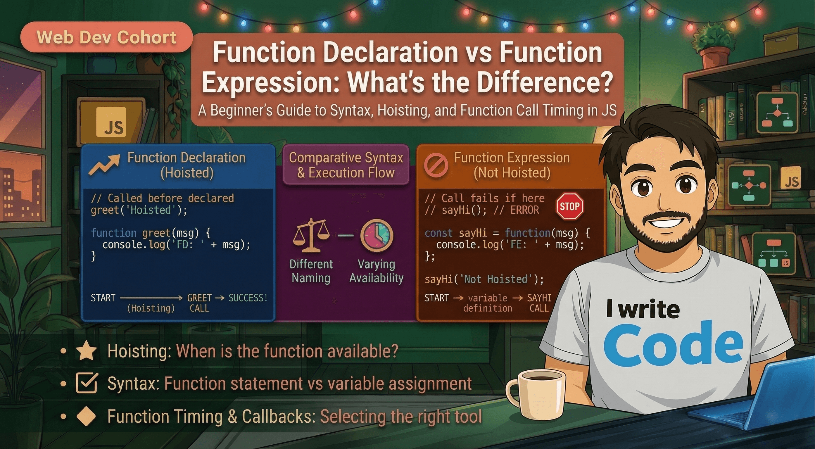 Function Declaration vs Function Expression: What’s the Difference?