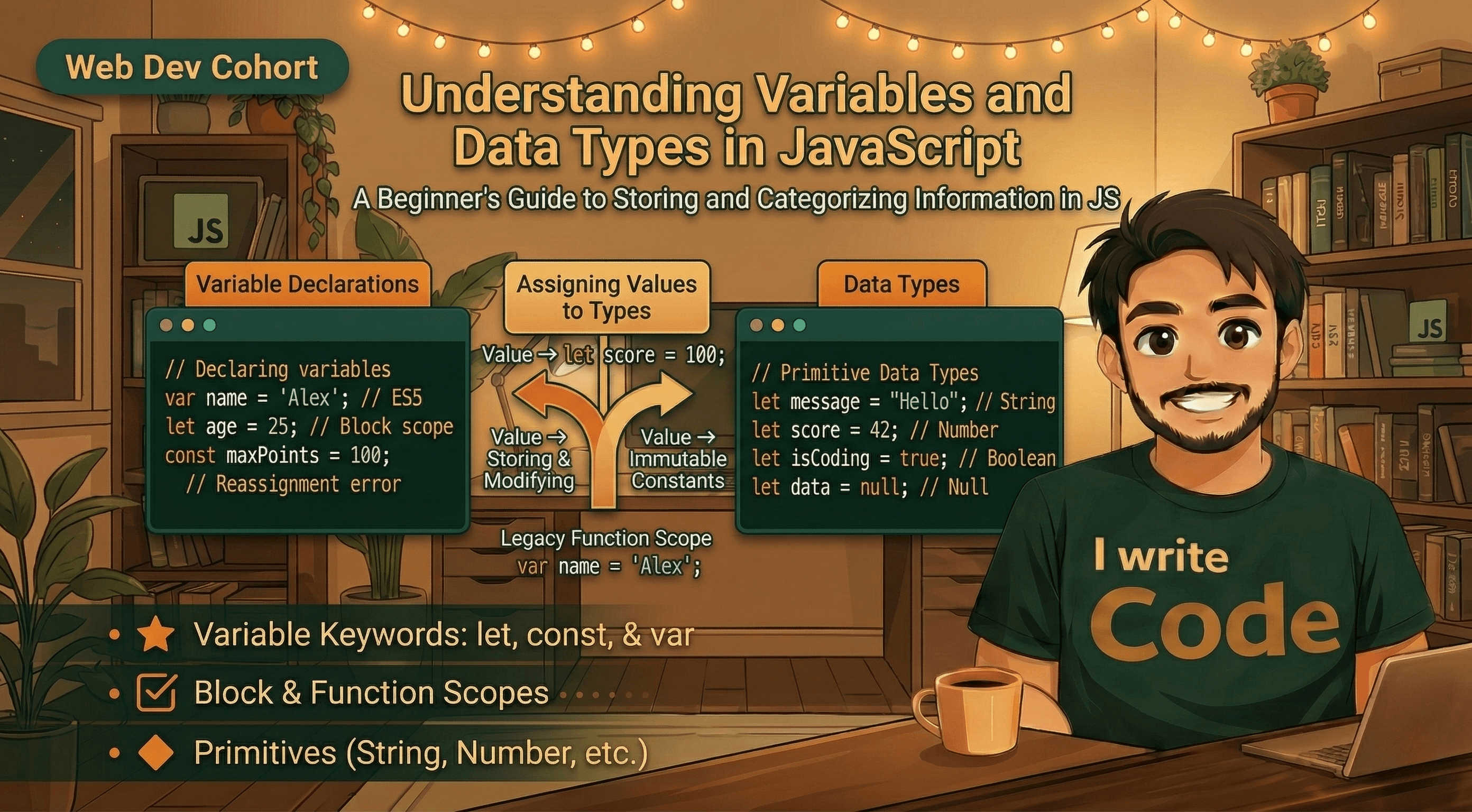 Understanding Variables and Data Types in JavaScript